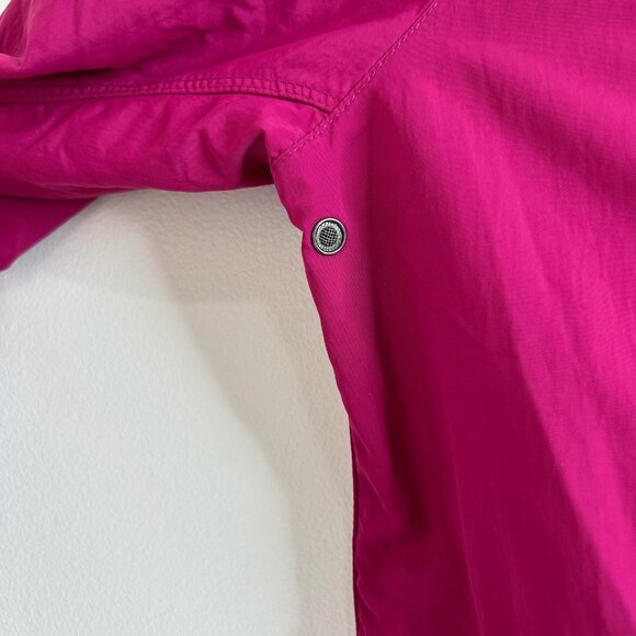 Eddie Bauer Jacket Womens Large Pink Travex Lightweight Full Zip Windbreaker - Picture 5 of 13
